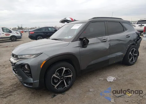 2022 Chevrolet Trailblazer Fwd Rs z USA, uszkodzony, nr VIN KL79MTSL5NB024498